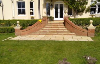 Garden Steps Brickwork