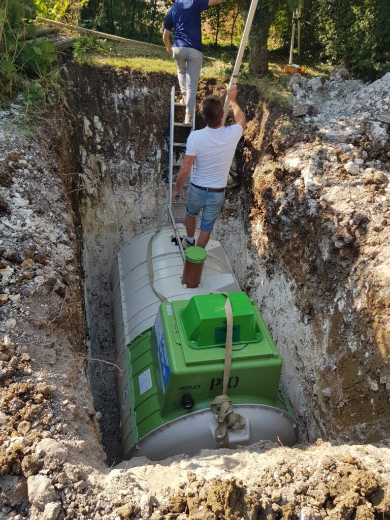 Sewerage Treatment Plant Installation