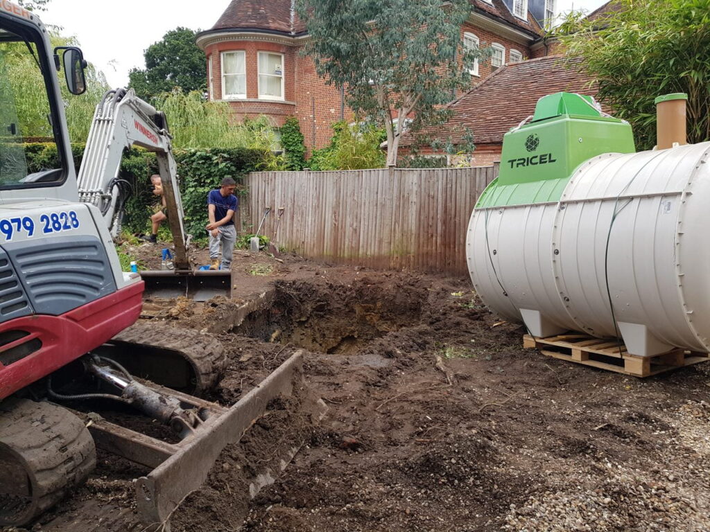 Sewerage Treatment Plant In Surrey