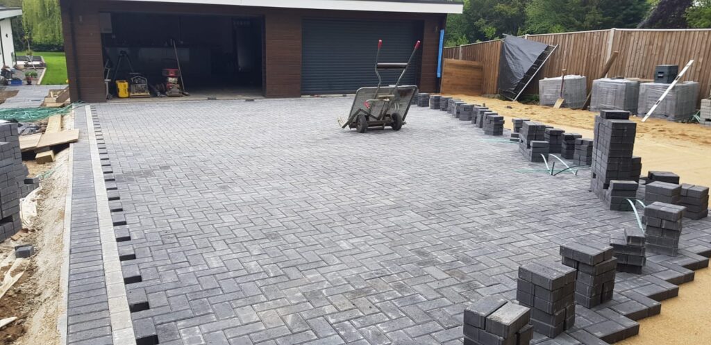 Large Brickweave Drive In Berkshire