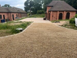 Gravel Driveway In Frensham, Surrey