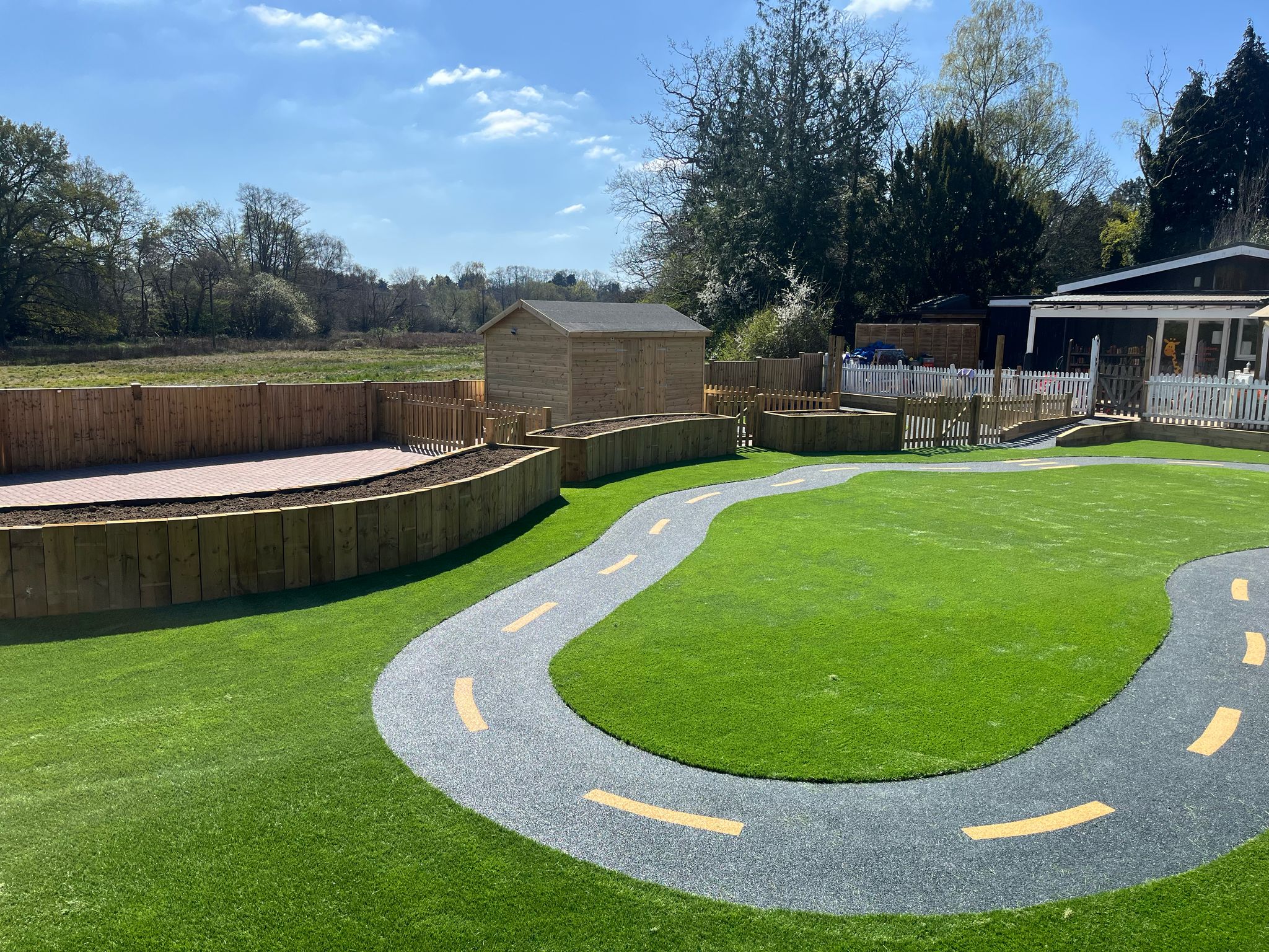Transformative Nursery Playground Installation in Sunningdale: Creating Engaging Outdoor Learning Spaces