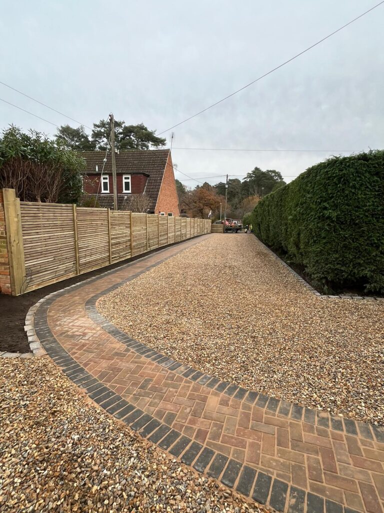 Luxury Driveway and Boundary Upgrade in Berkshire: The Power of Professional Landscaping